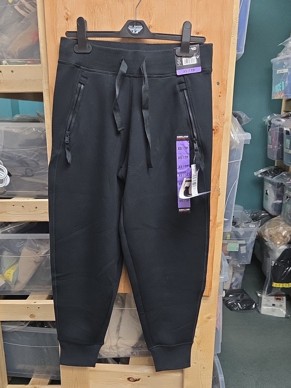 Kirkland Signature Size XS Black Active Jogger